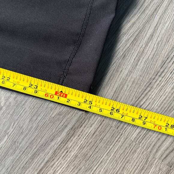 Lululemon Women's Tapered-Leg Mid-Rise Pant 7/8 Length - Black - Picture 10 of 10